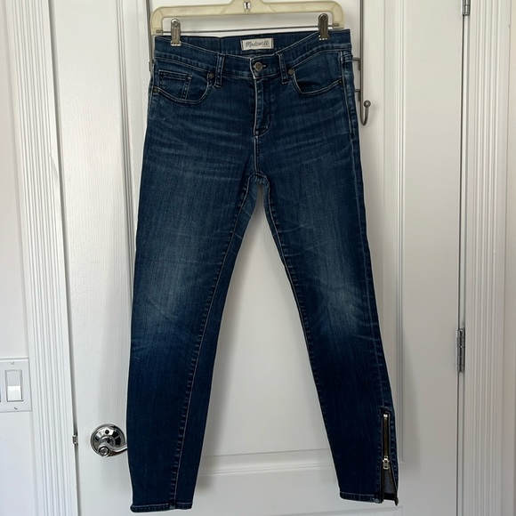 Madewell Denim - Madewell Cropped Jeans with Zippers
